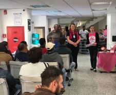 Terceira palestra da Associação Amigas da Mama faz no CAM de Curitiba