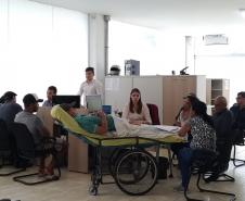 Defensoria Pública de Guaratuba recebe os alunos do curso Defensores Populares de Paranagu