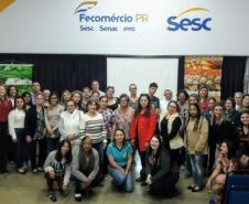 Assistente Social da sede Cascavel da DPPR palestra no Programa Mesa Brasil