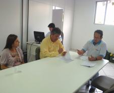 Audiência contou com a presença de defensora pública, promotor e juiz.