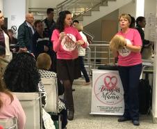 Quarta palestra da Associação Amigas da Mama no CAM de Curitiba
