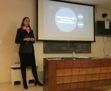 NUDEM ministra na Semana Interna de Prevenção de Acidentes de Trabalho do Hospital Pequeno Príncipe.