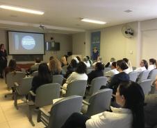 NUDEM ministra na Semana Interna de Prevenção de Acidentes de Trabalho do Hospital Pequeno Príncipe