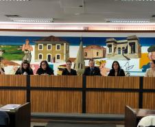 NUDEM compõe seminário de prevenção e enfrentamento à violência contra a mulher na Câmara Municipal.