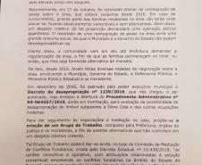 Carta de Reivindicação da Comunidade Dona Cida