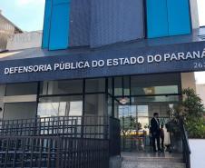 Na imagem vemos a fachada da nova sede da DPPR em Londrina. 