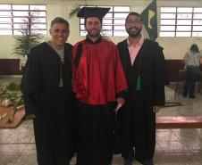 Formando da 1ª turma de Operadores Em Direitos Étnicos E Coletivos Faxinalenses.