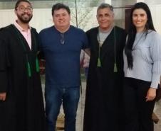Formadores da 1ª turma de Operadores Em Direitos Étnicos E Coletivos Faxinalenses.
