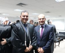 Sessão solene de posse da nova Cúpula Diretiva do Tribunal de Justiça do Paraná, que deu início à gestão 2019-2020.