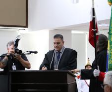 Sessão solene de posse da nova Cúpula Diretiva do Tribunal de Justiça do Paraná, que deu início à gestão 2019-2020.