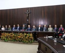 Sessão solene de posse da nova Cúpula Diretiva do Tribunal de Justiça do Paraná, que deu início à gestão 2019-2020.