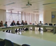 Reunião na Sede da Secretaria de Segurança Pública do Estado.