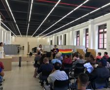A palestra contou com 80 ouvintes