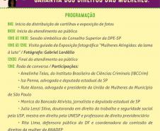 Programação do evento