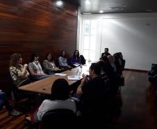 reunião realizada com a rede de proteção do município de Londrina