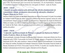 Eventos marcam a comemoração ao Dia da Defensoria Pública