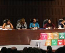 Composição do Painel "Violência contra mulheres negras".