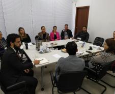A reunião aconteceu na sede da DPE-PR em Ponta Grossa
