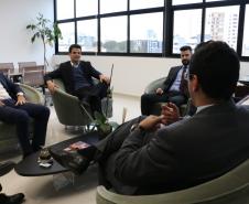 Vice-prefeito de Curitiba visita a Sede Administrativa da DPE-PR