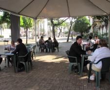 Das 8h às 17h, foram registrados 80 atendimentos e distribuídos 300 panfletos sobre a atuação da Defensoria Pública. 