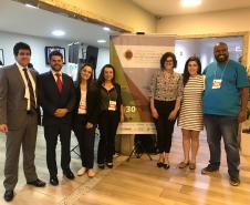 Equipe da DPE-PR participante do Congresso.