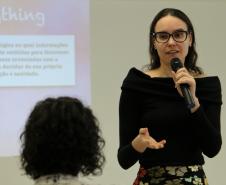 A psicóloga do Centro de Atendimento Multidisciplinar, Marcela de Oliveira Ortolan