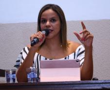 Defensora pública coordenadora do NUFURB, dra. Olenka Lins e Silva