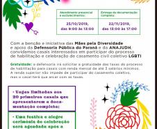 A ação tem o objetivo de festejar o amor, a diversidade e a igualdade, além de promover a vida e a busca por direitos.