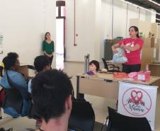 O projeto é uma parceria entre a DPE-PR, a EDEPAR e a Associações Amigas da Mama