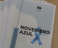 Cartilha do Novembro Azul, desenvolvida pela Escola da Defensoria Pública do Estado do Paraná (EDEPAR).