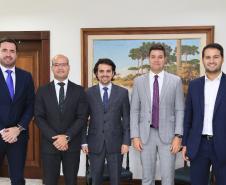 Nesta manhã (11), o defensor público-geral do Estado, dr. Eduardo Abraão, e o subdefensor público-geral, dr. Matheus Munhoz,  participaram de um encontro na Casa Civil para debater os encaminhamentos finais para a implantação da Defensoria Pública na comarca de Pato Branco, na região sudoeste do Paraná.