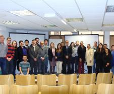 Equipe organizadora, palestrantes e público do I Curso de Execução Penal.