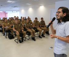 Na última segunda-feira (17), a Escola da Defensoria Pública do Estado do Paraná (EDEPAR) realizou o Curso de capacitação de Policiais Militares em formação na sede central da Defensoria Pública. 