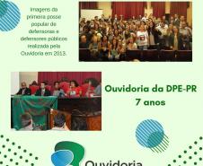 Ouvidoria-Geral da DPE-PR completa 7 anos