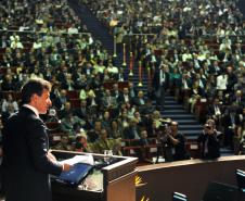 Governador Beto Richa participa da sessão solene de abertura da XXI Conferência Nacional dos Advogados no centro de convenções expounimed.Curitiba, 21/11/2011Foto: AENotícias