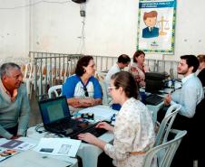 Mais de 100 atendimentos no Paraná em Ação.
