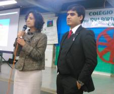 A Defensoria Pública foi convidada a participar do evento no CAIC e foi representada pelos defensores públicos Camille Vieira da Costa e Luis Felipe Pimentel da Costa, além da Ouvidora Geral da instituição, Santa de Souza.
