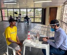 DPE-PR realiza atendimento itinerante a pessoas em situação de rua
