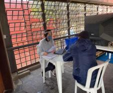 DPE-PR realiza atendimento itinerante a pessoas em situação de rua