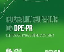 Conheça o(as) novo(as) integrantes do Conselho Superior da DPE-PR