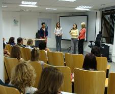 Evento foi uma realização da DPPR, através da Ouvidoria, EDEPAR e Grupo de Trabalho de Promoção e Defesa dos Direitos da Mulher, em parceria com a Associação dos Defensores Públicos do Paraná (ADEPAR).