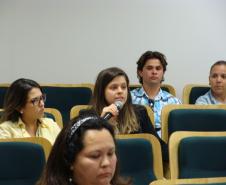 Roda de conversa discutiu violência de gênero. 