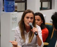 Roda de conversa discutiu violência de gênero. 