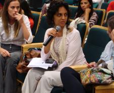 Roda de conversa discutiu violência de gênero. 