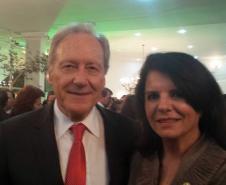A defensora geral e o ministro do STF Ricardo Lewandowski.