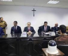 Ministro Lewandowski lança projeto de Audiência de Custódia no Paraná.
