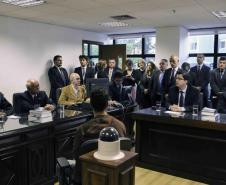 Primeira audiência contou com a participação do defensor público Maurício Faria Júnior.