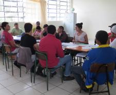 Encontro com lideranças do MOPEAR em Tibicanga.