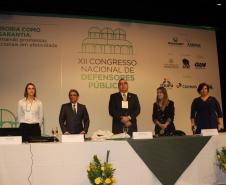 Paraná sediou o XII Congresso Nacional dos Defensores Públicos.