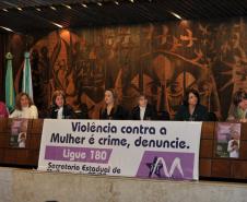 DPPR participa de seminário sobre os 7 anos da Lei Maria da Penha.